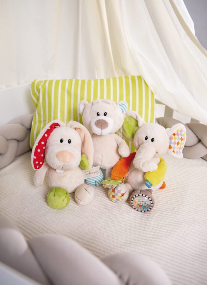 My First NICI Kuscheltier Bär Taps – Plüschtier Stofftier für Babys und Kleinkinder abeburt – Bild 2