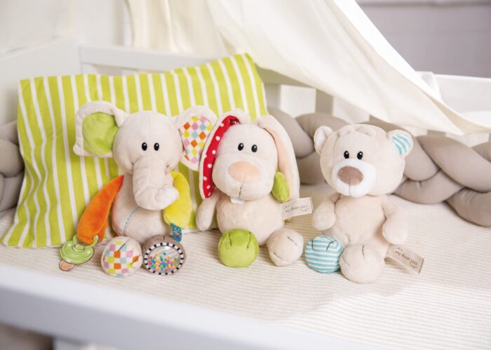 My First NICI Kuscheltier Bär Taps – Plüschtier Stofftier für Babys und Kleinkinder abeburt – Bild 4
