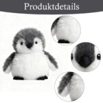 JcvPot Pinguin Kuscheltier, Weiches Stofftier Für Kinder Und Babys, Kuscheltier Pinguin Plüschtierm, Plüschtier – Bild 6